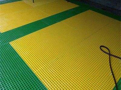 洗车房专用玻璃钢格栅案例图片2