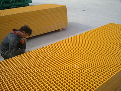 洗车房专用玻璃钢格栅案例图片4